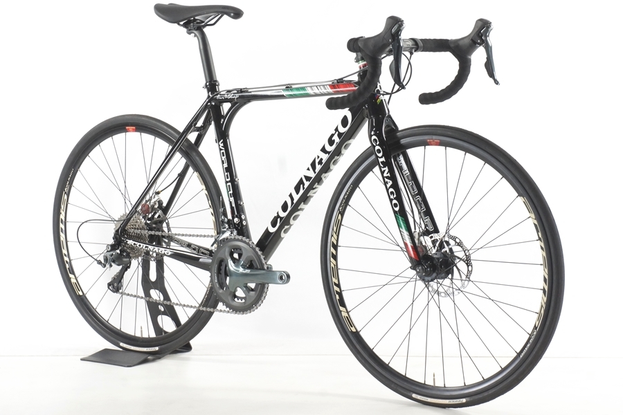 ◆◆コルナゴ COLNAGO ワールドカップ WORLD CUP SL 105 2014年 TIAGRAカスタム 4700 10速 アルミ ロードバイク 50S ディスクブレーキの画像4