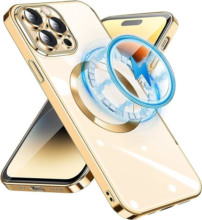 iPhone15 pro 用 ケース MagSafe対応 クリア アイフォン15 プロ ケース アイフォン カバー スマホケース TPU 透明 薄型 軽量 _画像2