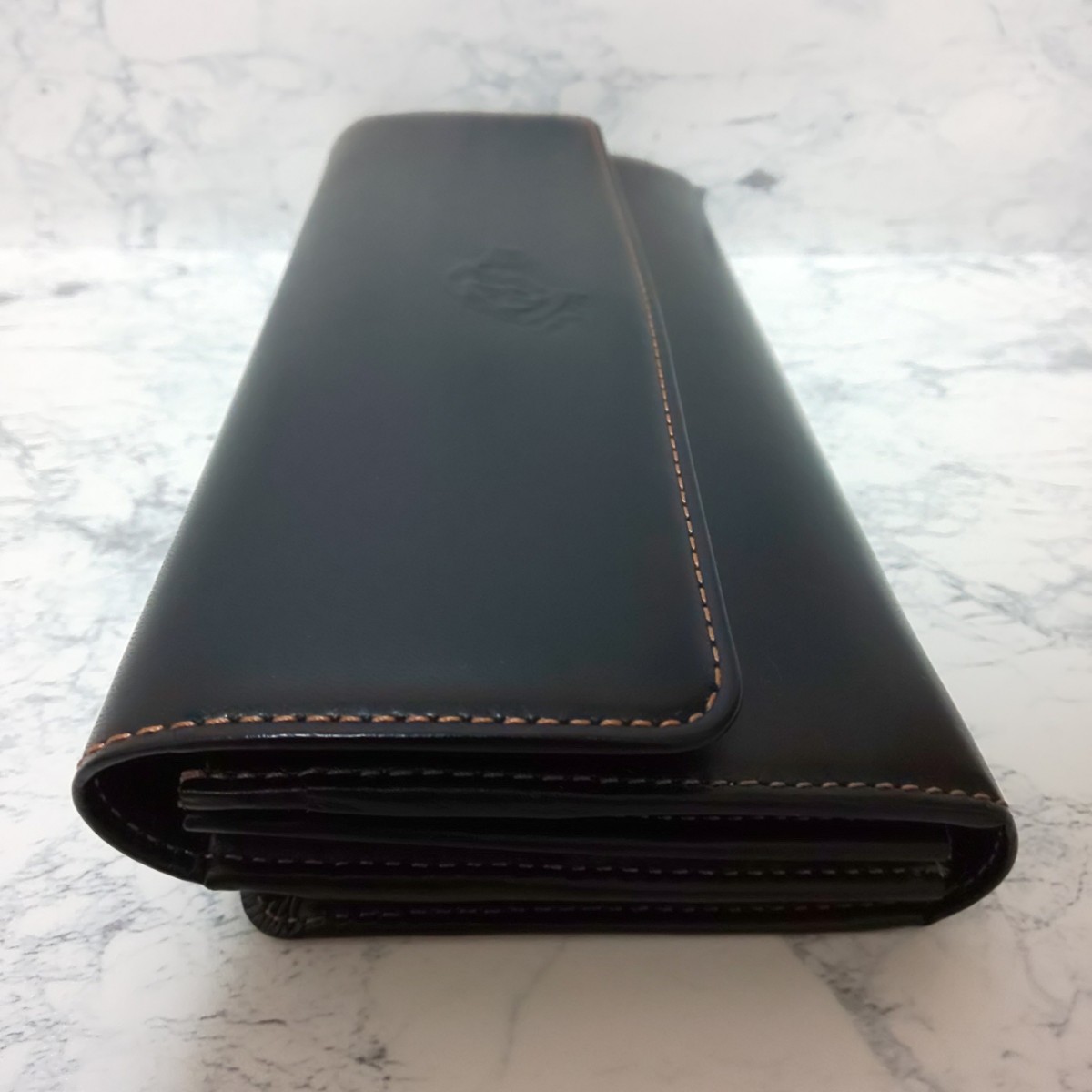 参考定価20 000円【未使用】Kitamura キタムラ レザーロング 参考定価20 000円【未使用】Kitamura キタムラ レザーロング