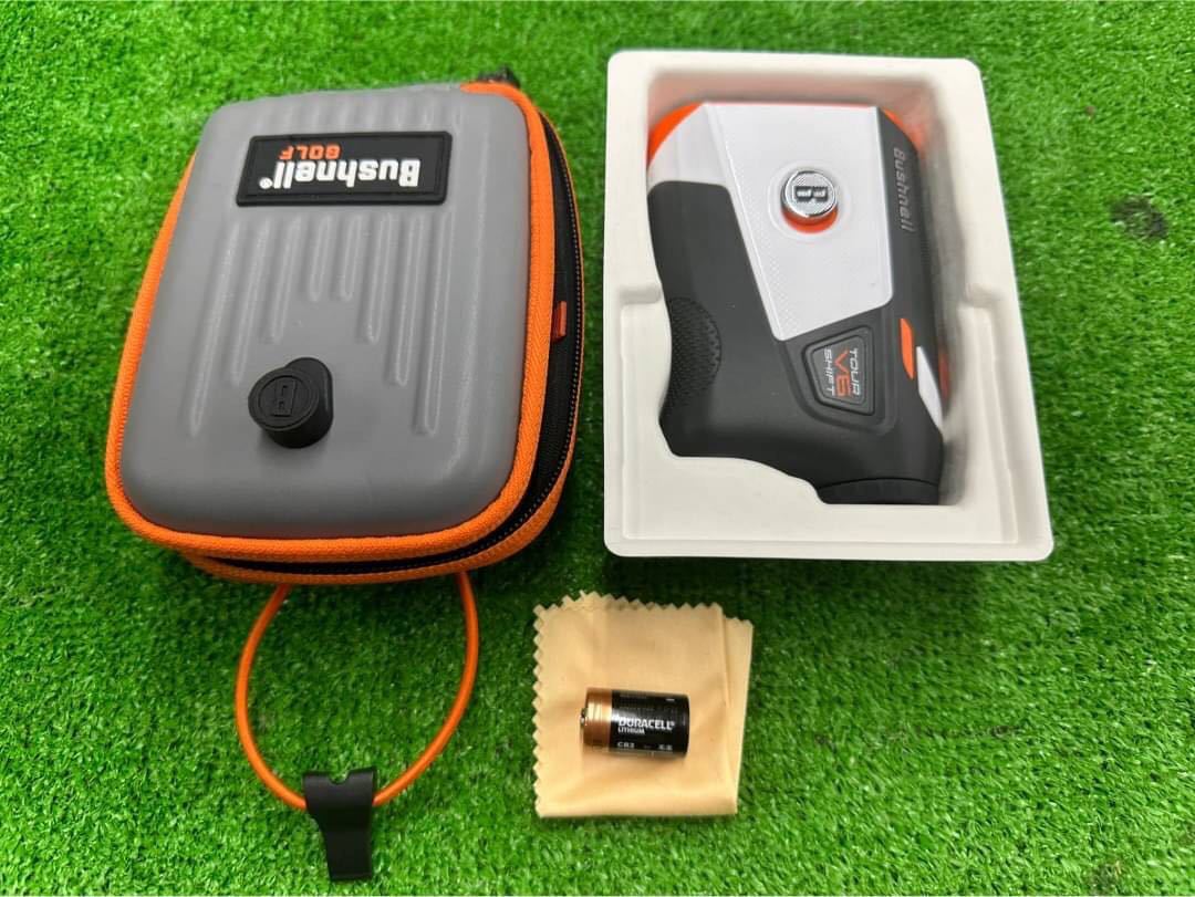 ○EW8272 美品　Bushnell golf ブッシュネル ゴルフ レーザー距離計 V6○_画像2