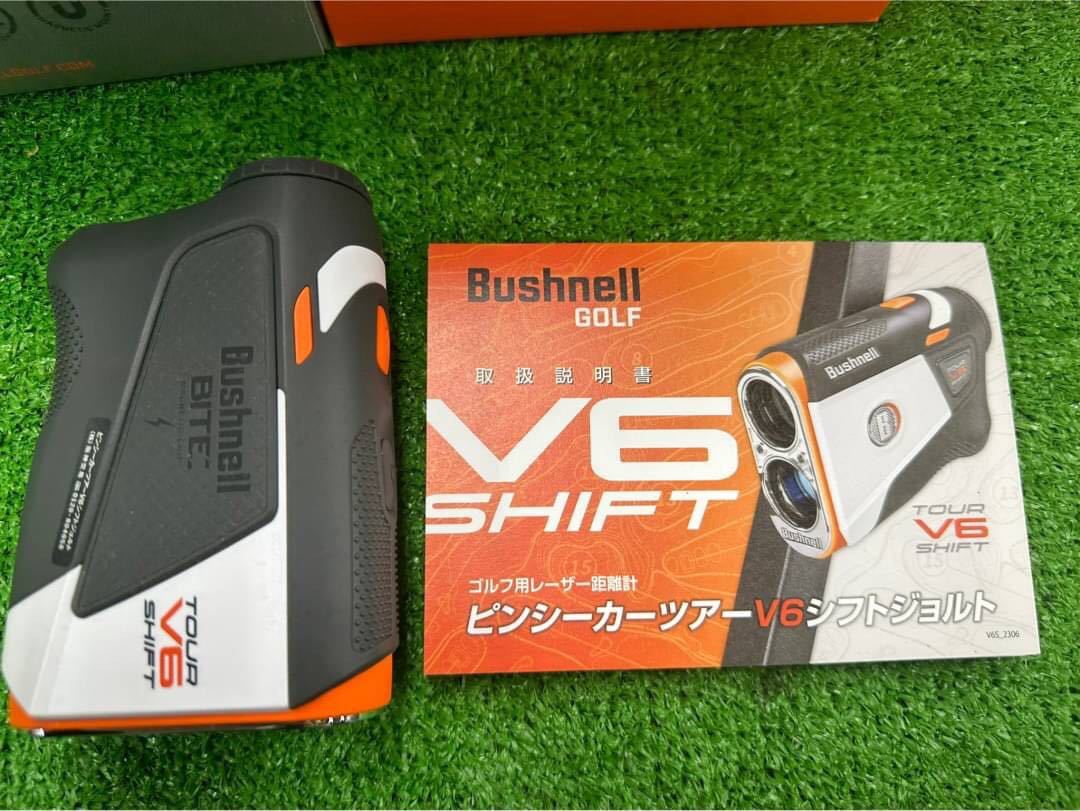○EW8272 美品　Bushnell golf ブッシュネル ゴルフ レーザー距離計 V6○_画像7