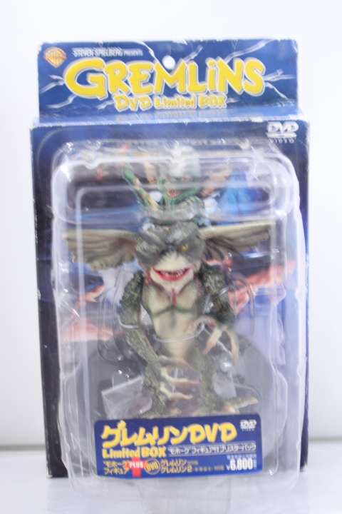 【GREMLiNS】グレムリン DVD Limited BOX ? モホーク フィギュア付 ブリスターパック　STEVEN SPIELBERG_画像1