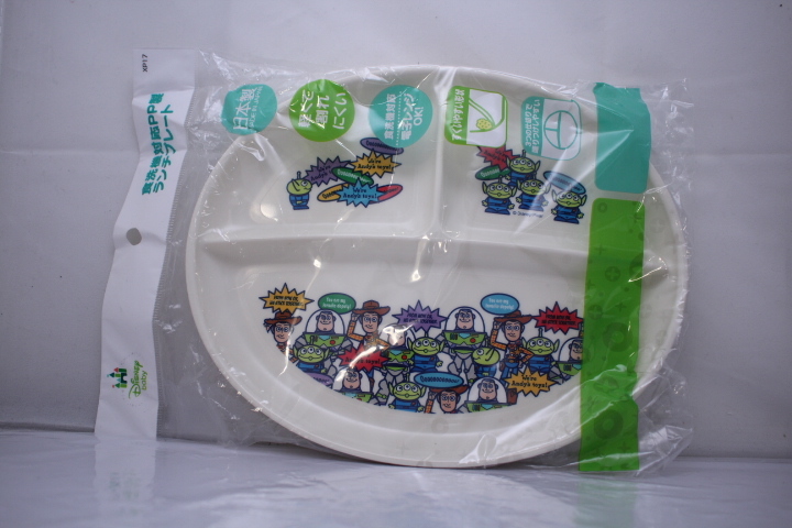 【トイストーリー】　食洗器対応　PP製　ランチ皿　日本製　Disney　baby スケーター株式会社　_画像1