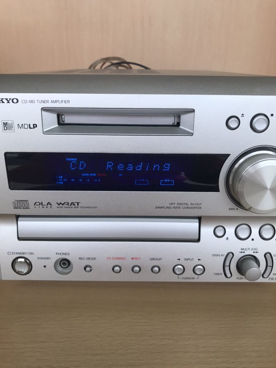 ONKYO オンキョー CD MD ミニコンポ _画像2