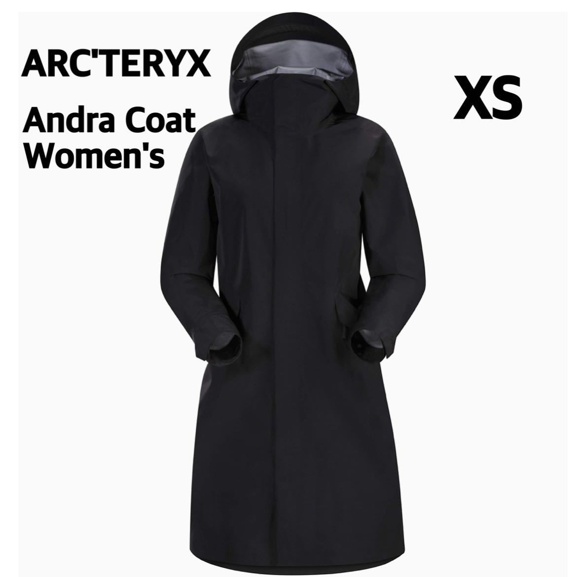 アークテリクス アンドラ コート ウィメンズ Andra Coat Wemens XS ブラック