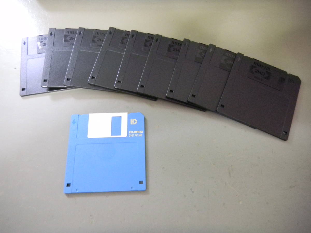 3.5インチ　2HD　フロッピーディスク　10枚　未使用品_画像1
