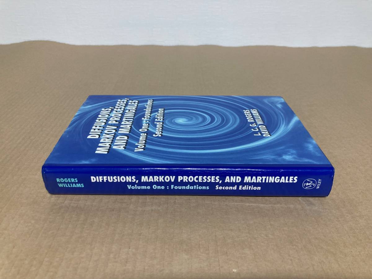 Diffusions,Markov Processes、 and Martingales : Vol.1 (2ndEdition) Foundations L.C.G. Rogers & David Williams _画像2