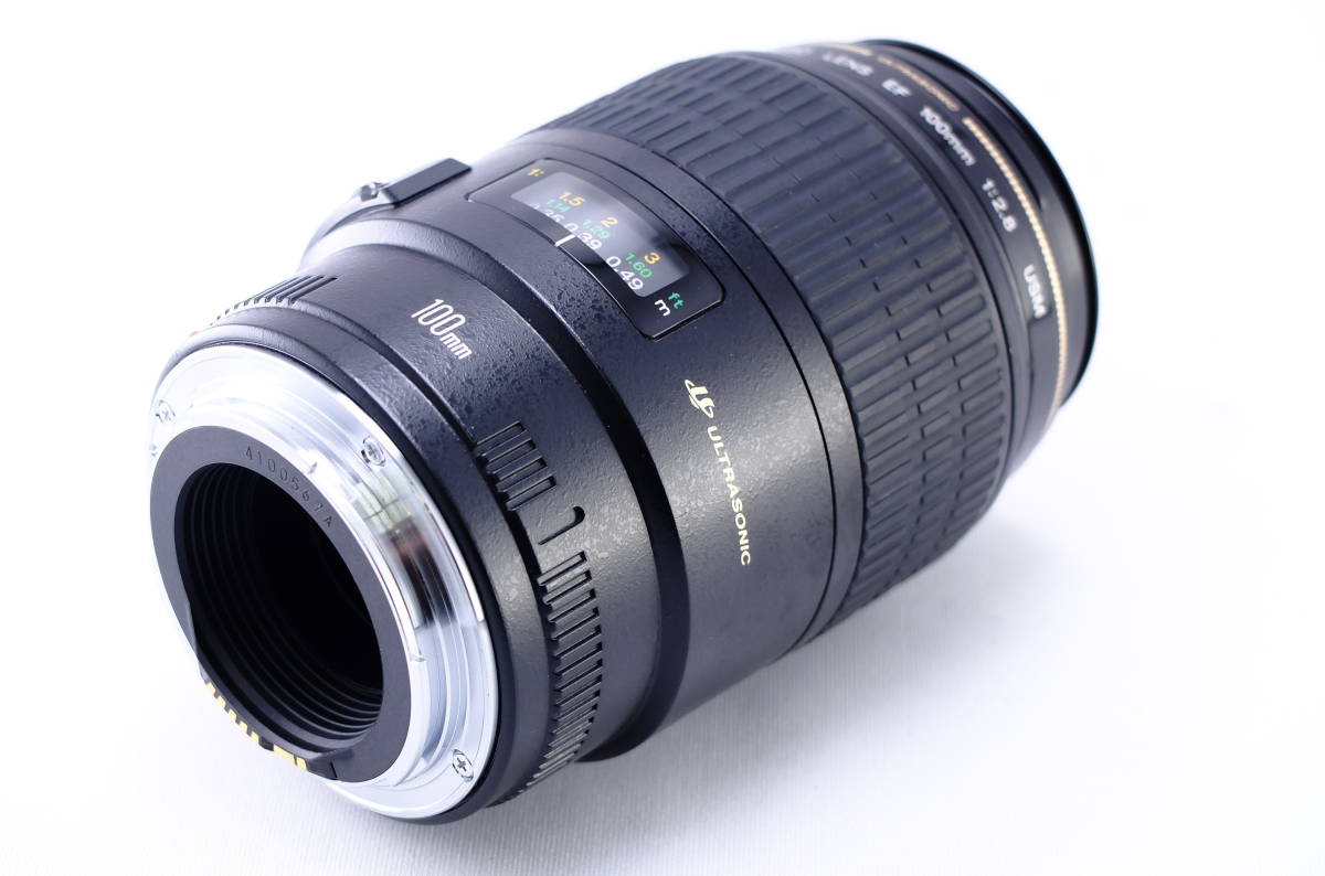 【UD01K】★売り切り★Canon キャノン MACRO EF 100mm F2.8 USM AF マクロレンズ 単焦点_画像3