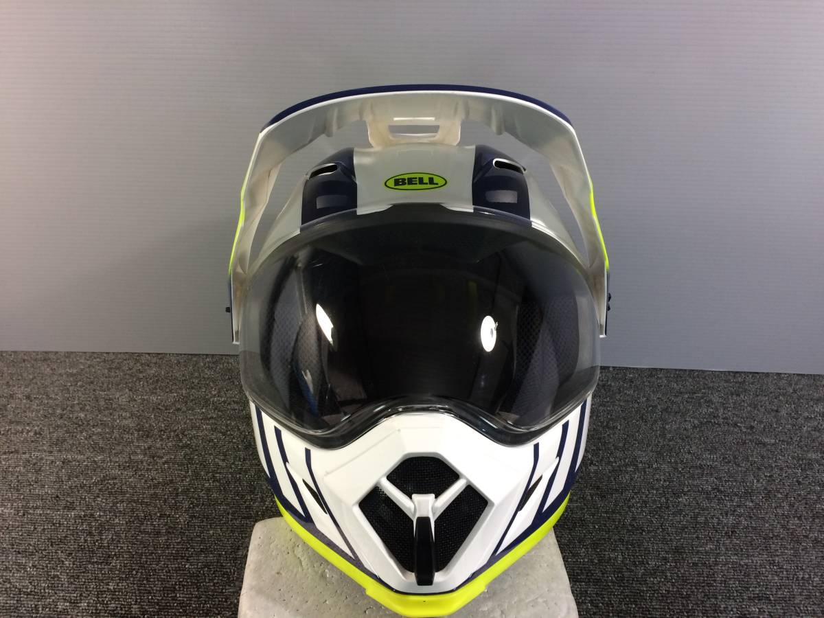  control number 03041 BELL bell MX-9 adventure size S off-road helmet 55-56cm 2019 year 7 month for searching Husquarna 