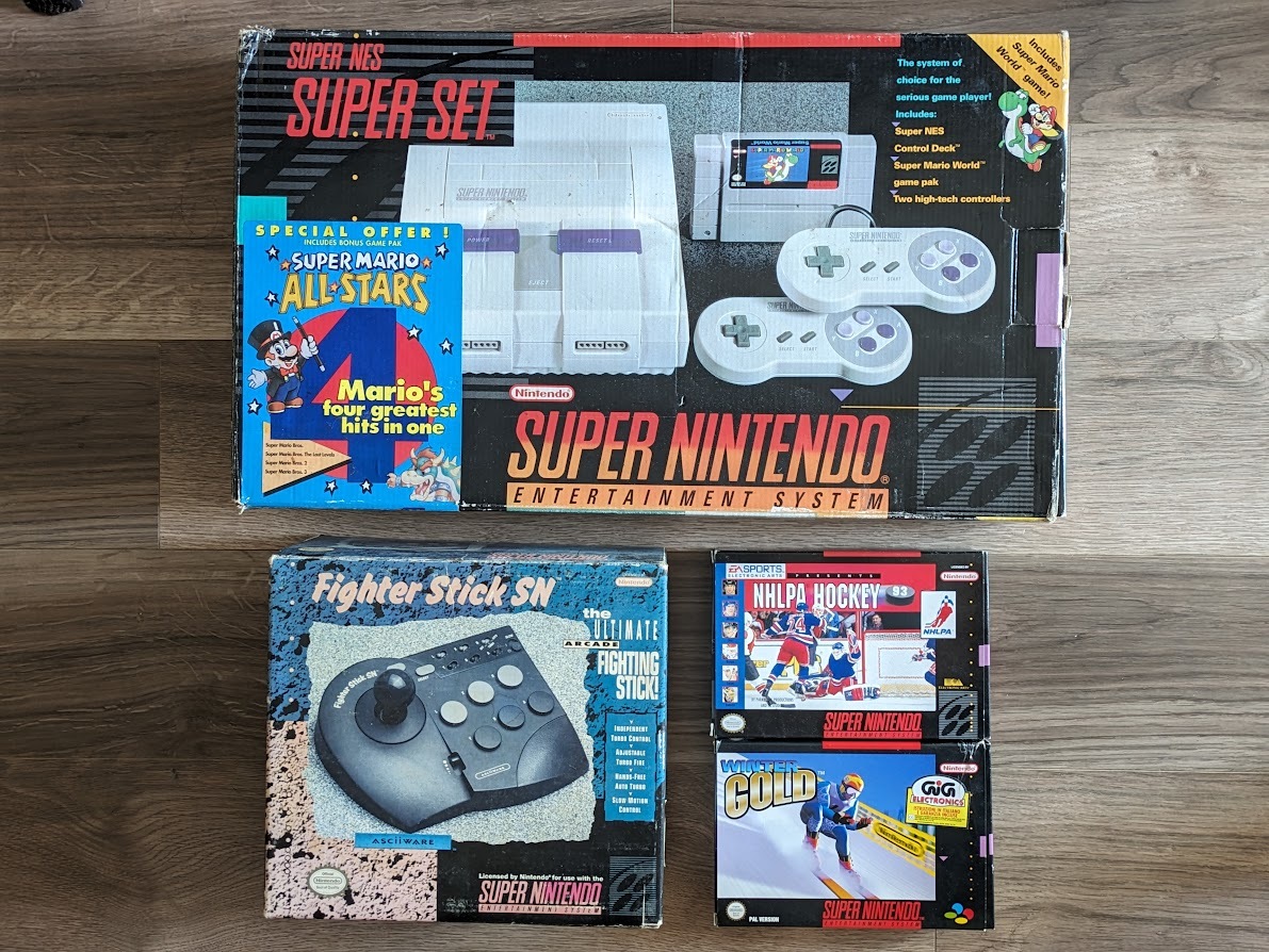 全4本 SUPER NES SNES 本体 FIGHTER STICK NHLPA HOCKEY 93 全4本 SUPER NES SNES 本体 FIGHTER STICK NHLPA HOCKEY 93