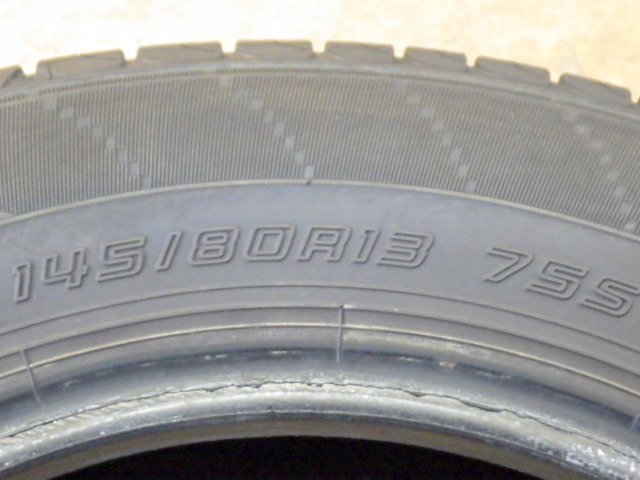 【K501】M6011163 送料無料・代引き可 店頭受取可 2023年製造 約8~8.5部山◆DUNLOP ENASAVE EC204◆145/80R13◆4本_画像7