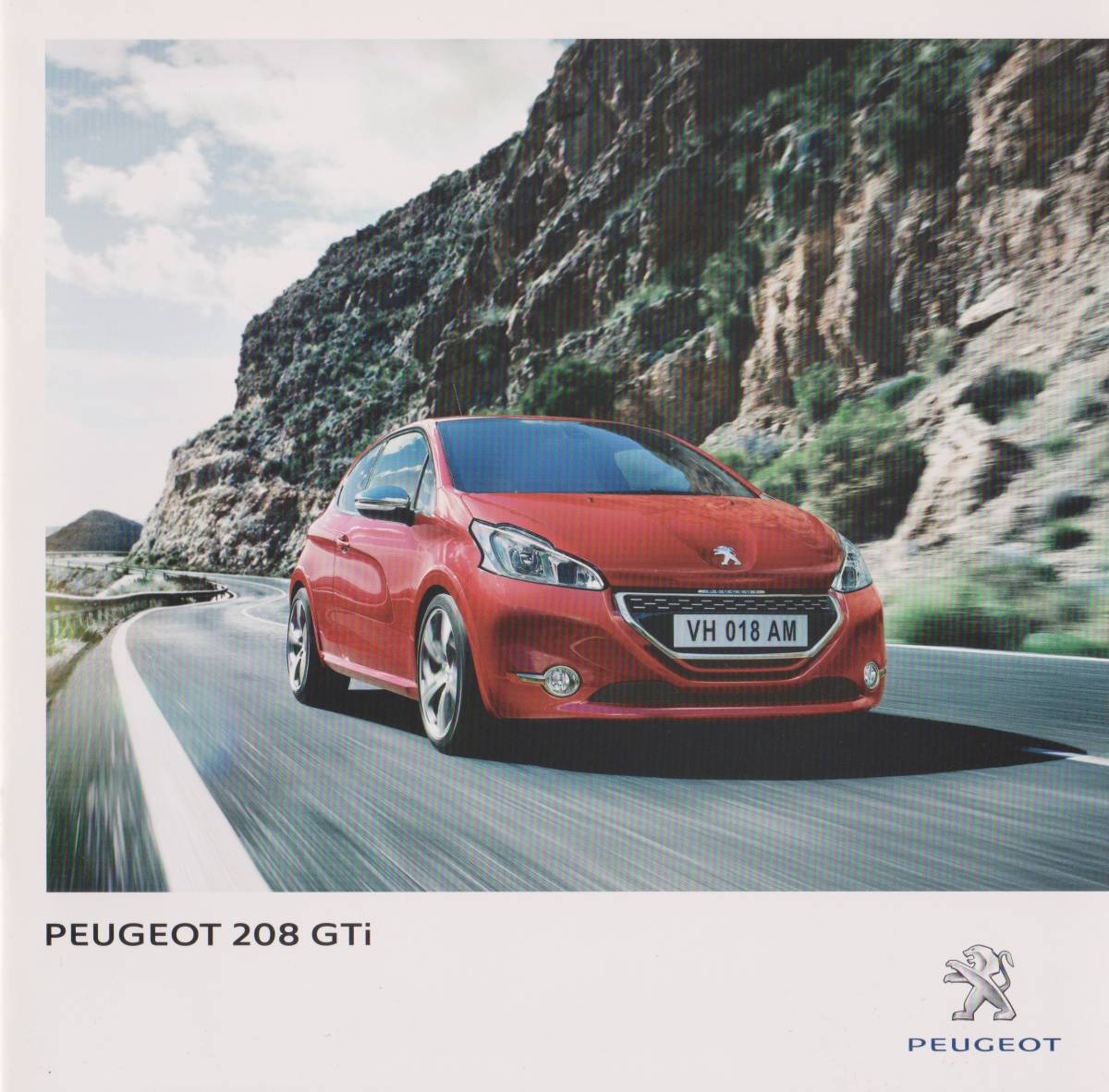  Peugeot 208 GTi catalog (13 year )
