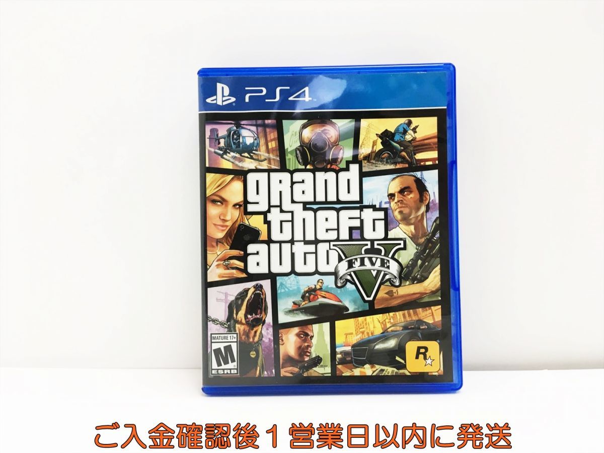 PS4 Grand Theft Auto V (輸入版:北米) プレステ4 ゲームソフト 1A0102-207sy/G1_画像1