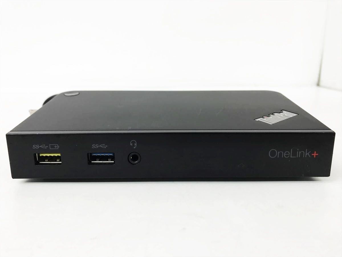 【1円】Lenovo ThinkPad OneLink+ Dock ドック DU9047S1 動作確認済 レノボ EC38-016jy/F3_画像2