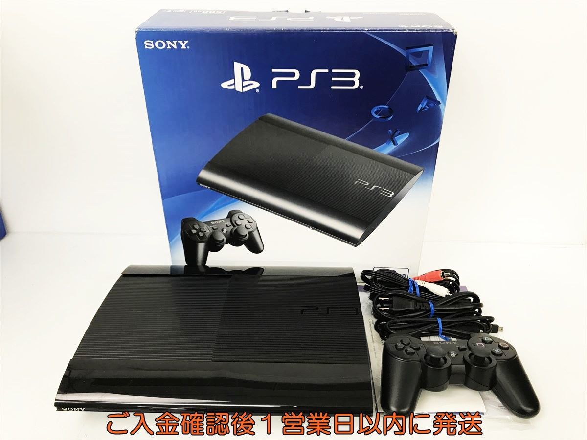 1円】PS3 本体 セット 500GB ブラック SONY PlayStation3 CECH-4300C