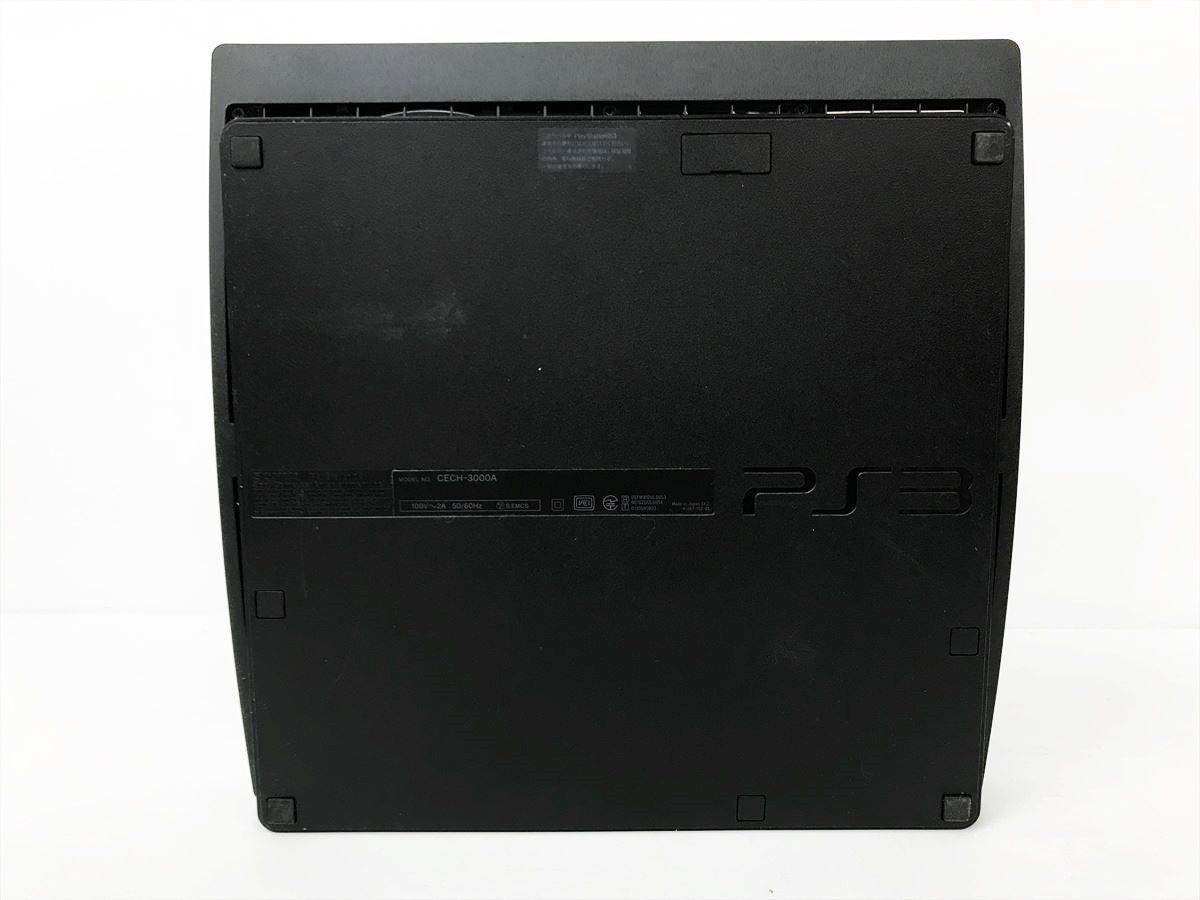 【1円】PS3 本体 160GB ブラック SONY PlayStation3 CECH-3000A 初期化済 未検品ジャンク プレステ3 DC07-475jy/G4_画像4