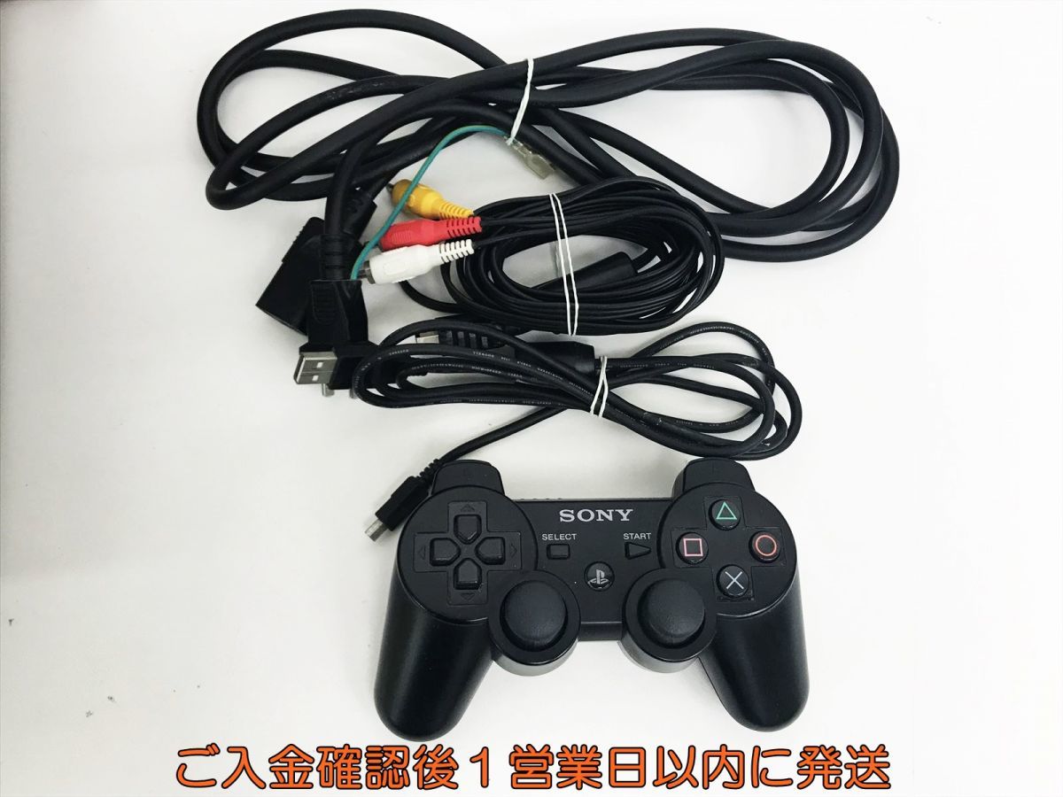 【1円】PS3 本体 40GB ブラック SONY PlayStation3 CECHH00 初期化済 未検品ジャンク プレステ3 DC04-032hk/G4_画像2