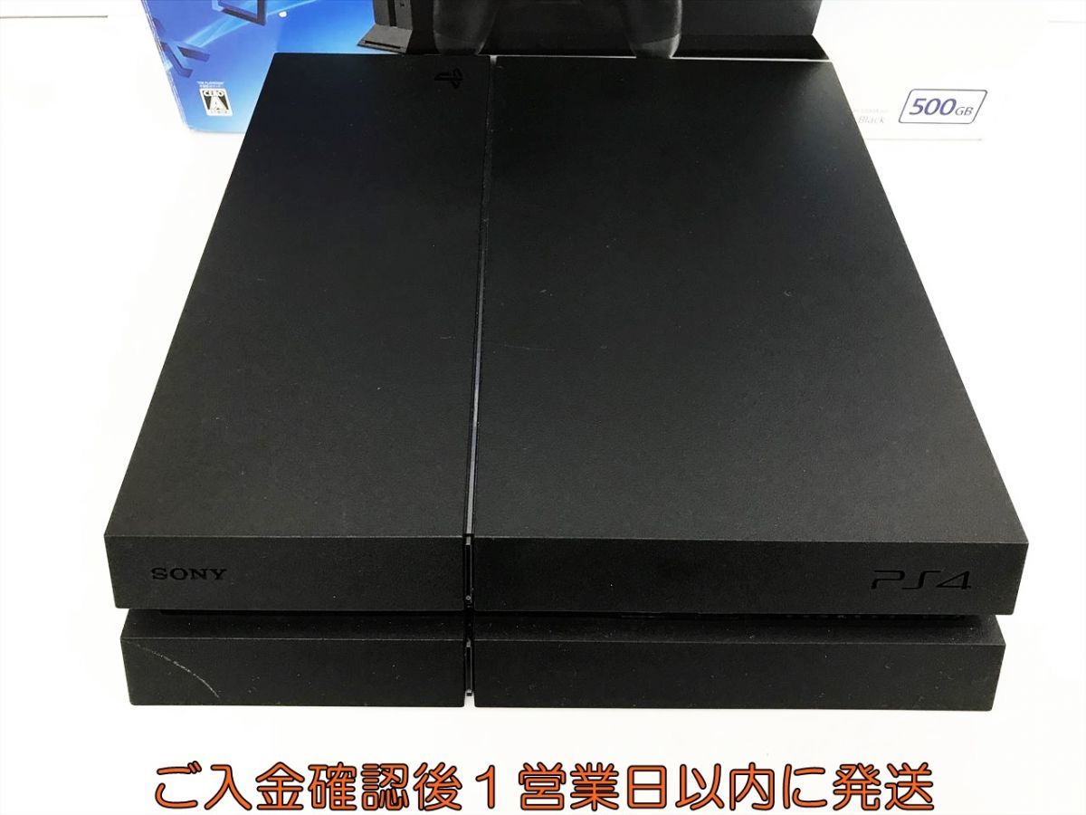 【1円】PS4 本体/箱 セット 500GB ブラック SONY PlayStation4 CUH-1200A 初期化済 未検品ジャンク J09-235kk/G4_画像3