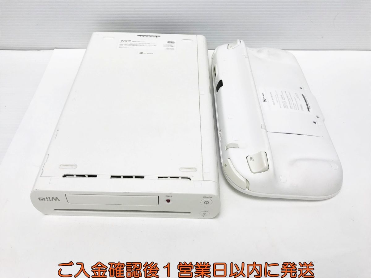 【1円】任天堂 WiiU 本体 マリオカート8セット 32GB ブラック Wiiリモコン 見えるもののみ 初期化/動作確認済 Wii U M05-606yk/G4_画像4