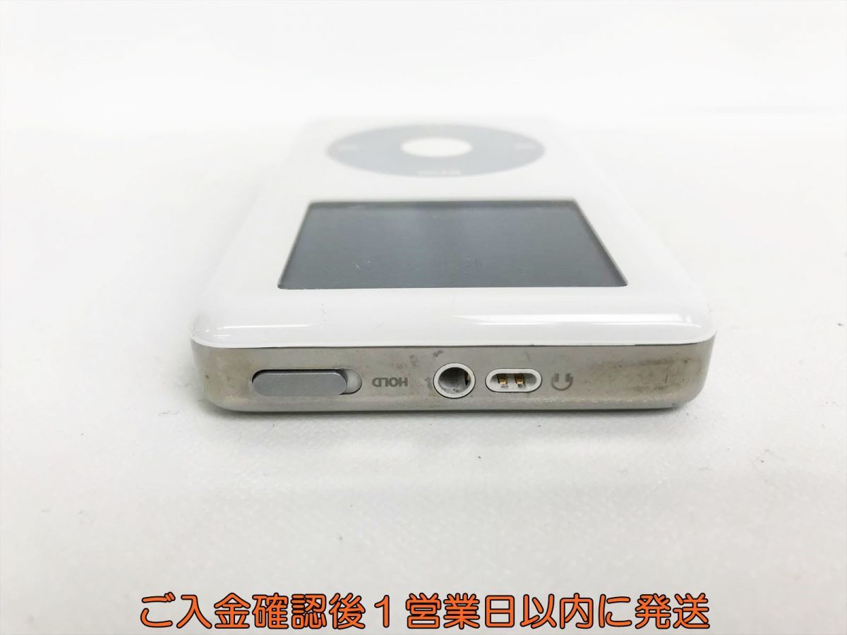 【1円】Apple iPod classic A1059 20GB ホワイト 未検品ジャンク　 K06-104ka/F3_画像4