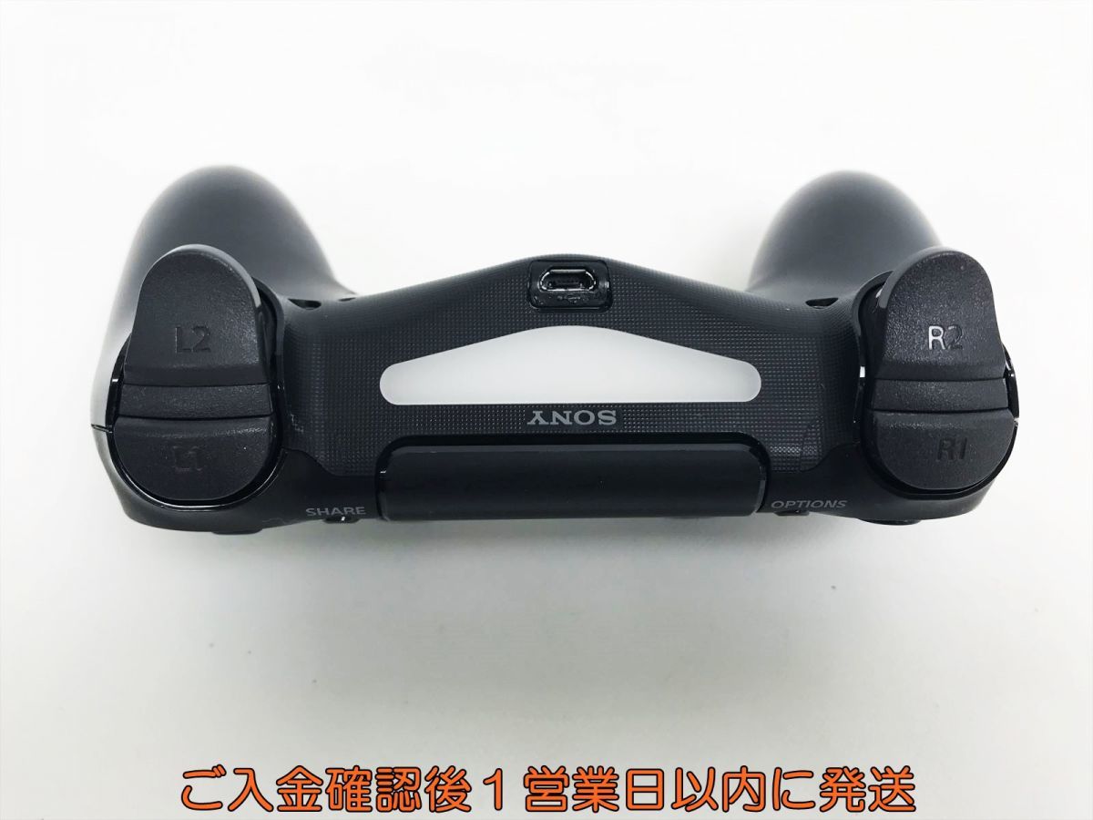 【1円】PS4 純正 ワイヤレスコントローラー DUALSHOCK4 ブラック 未検品ジャンク SONY PlayStation4 EC22-428hk/F3_画像3