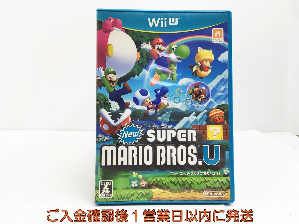 WiiU New スーパーマリオブラザーズ U ゲームソフト 1A0223-064sy/G1_画像1