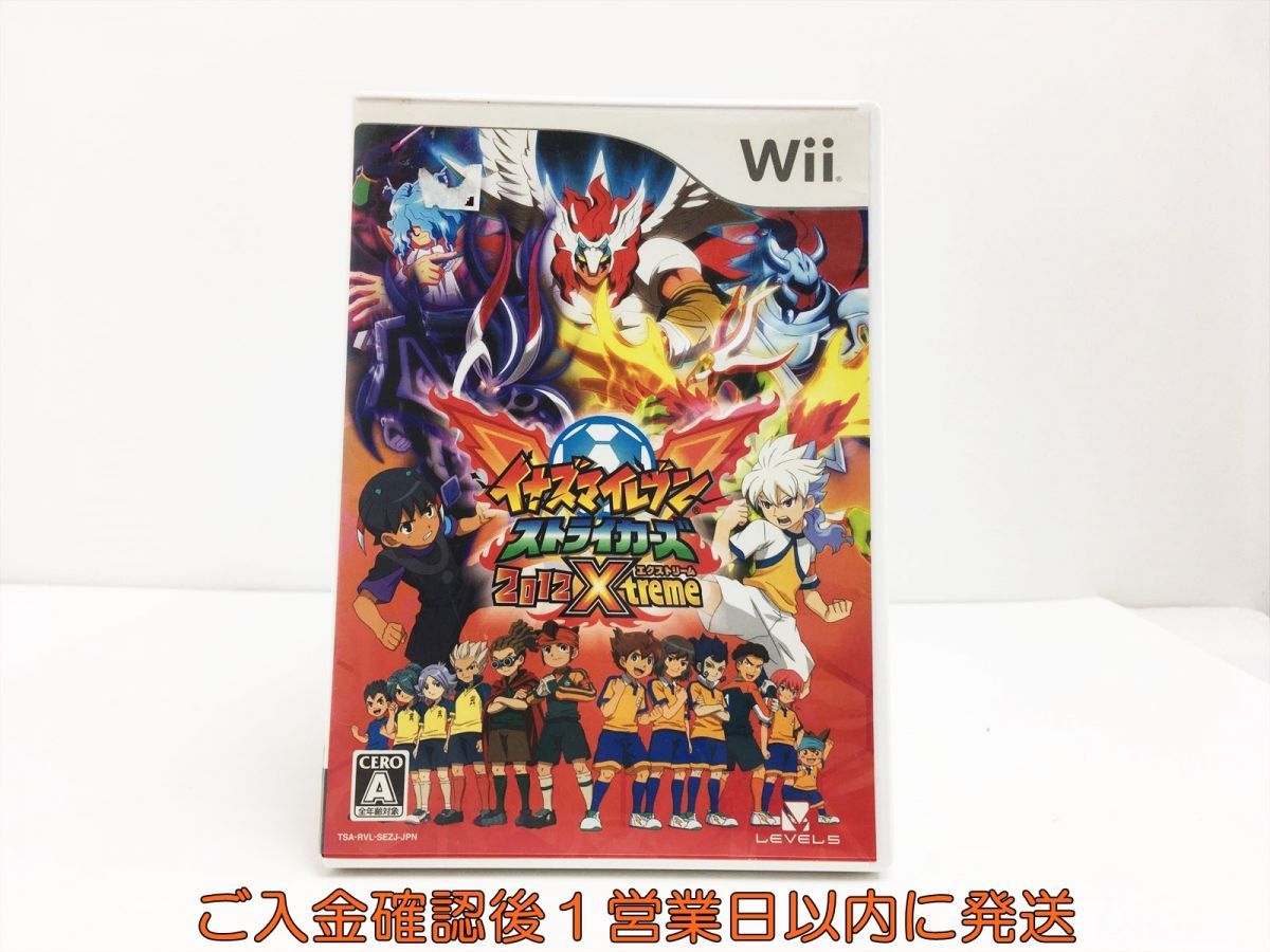 【1円】Wii イナズマイレブン ストライカーズ 2012 エクストリーム　ゲームソフト 1A0201-1077sy/G1_画像1