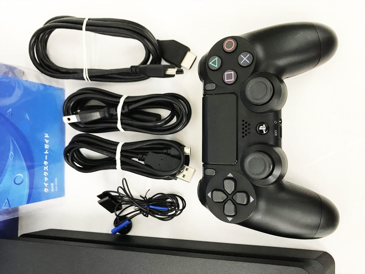 【1円】PS4 本体 セット 500GB ブラック SONY PlayStation4 CUH-2200A 動作確認済 プレステ4 DC05-677jy/G4_画像2