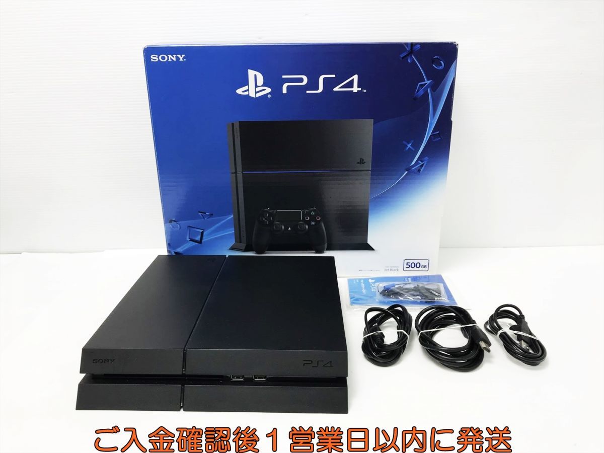 格安 SONY ブラック 500GB 本体 【1円】PS4 PlayStation4 G08-045yk/G4