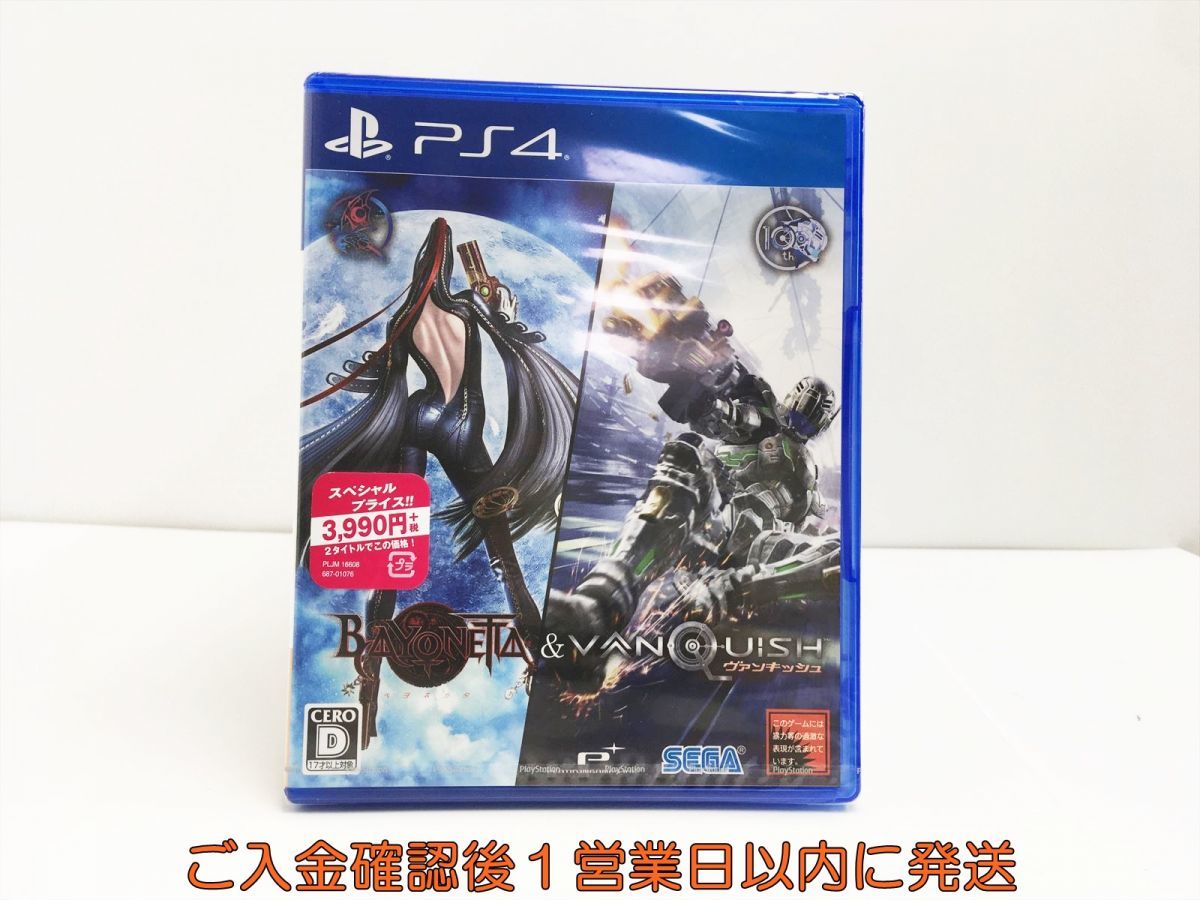 新品 PS4 BAYONETTA&VANQUISH　プレステ4 ゲームソフト 未開封 1A0127-240sy/G1_画像1