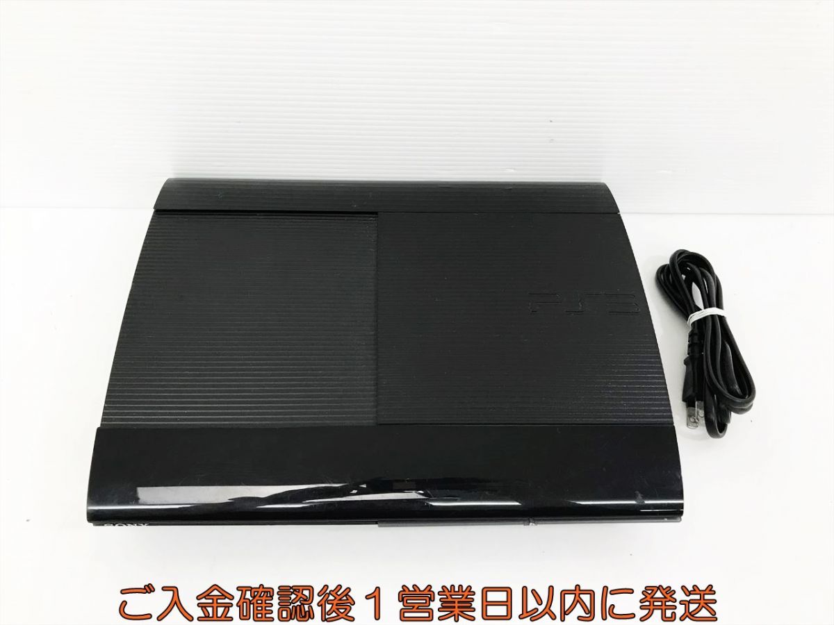 【1円】PS3 本体 500GB ブラック SONY PlayStation3 CECH-4300C 初期化/動作確認済 プレステ3 M05-653kk/G4_画像1