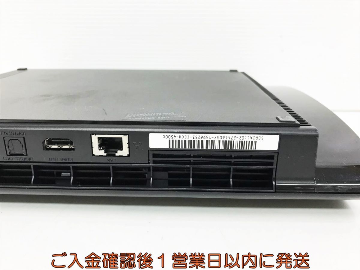 【1円】PS3 本体 500GB ブラック SONY PlayStation3 CECH-4300C 初期化/動作確認済 プレステ3 M05-653kk/G4_画像5