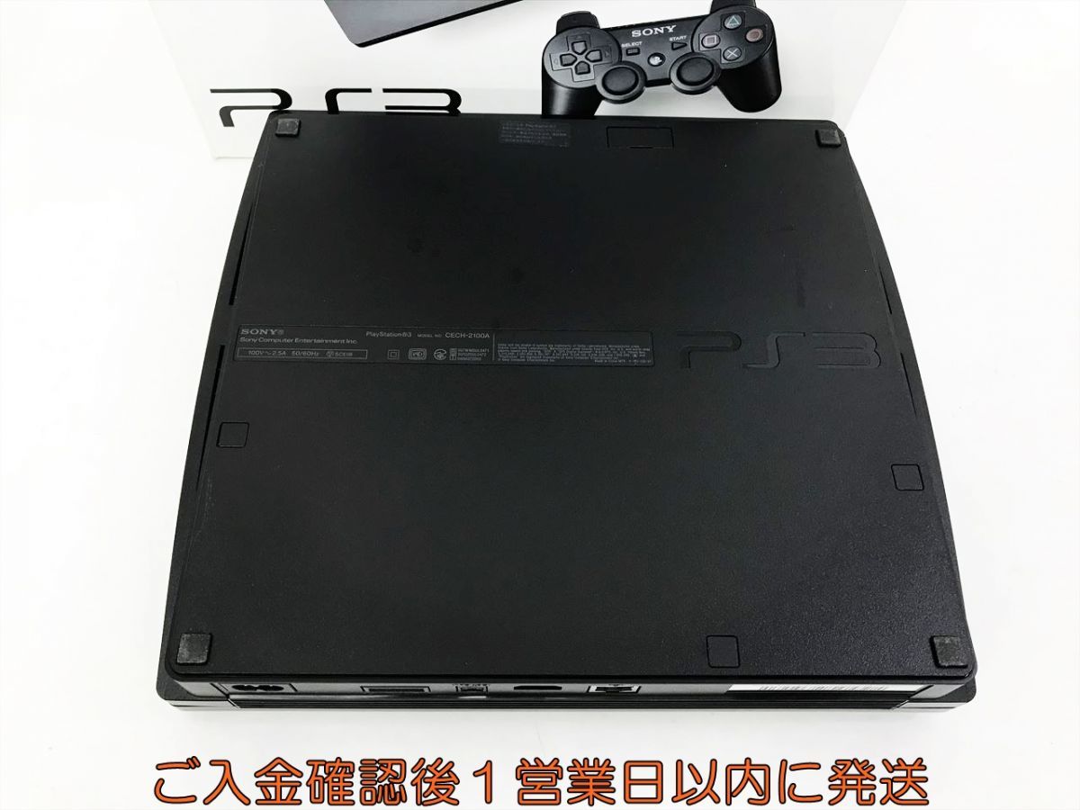【1円】PS3 本体/箱 セット 120GB ブラック SONY PlayStation3 CECH-2100A 初期化/動作確認済 M05-652kk/G4_画像4
