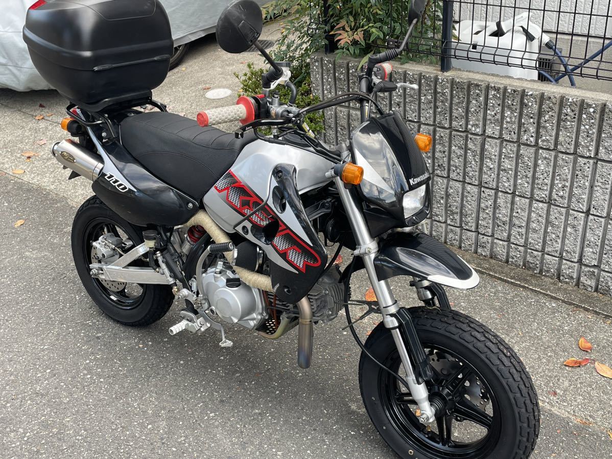 武川スーパーヘッド124cc KSR110 社外マフラー　カスタム多数_画像1