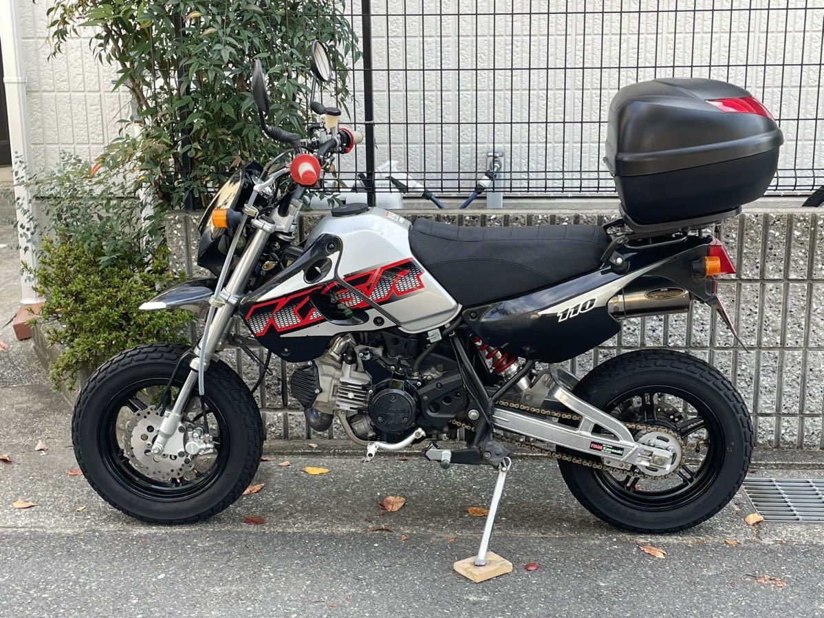 武川スーパーヘッド124cc KSR110 社外マフラー　カスタム多数_画像2