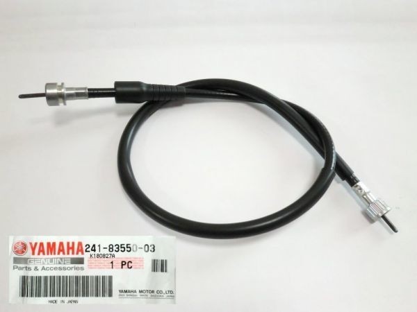 ★241-83550-02 スピードメータケーブルアセンブリ ☆1/ ヤマハ純正新品 ＹＢ－１ ＹＢ５０_画像1