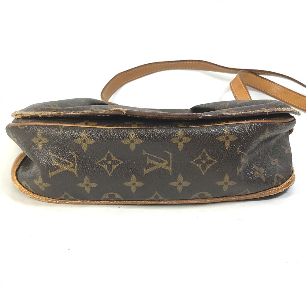 LOUIS VUITTON ルイヴィトン M40474 メニルモンタン PM カバン 斜め掛け モノグラム ショルダーバッグ ブラウン レディース【中古】_画像5