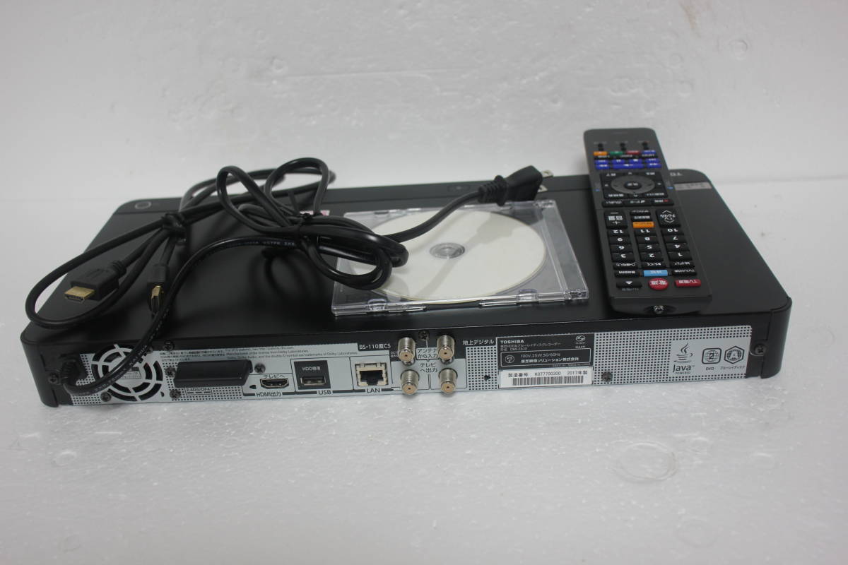 TOSHIBA REGZA DBR-Z620 2番組同時録画 HDD(1TB)&ブルーレイ TOSHIBA REGZA DBR-Z620 2番組同時録画 HDD(1TB)&ブルーレイ