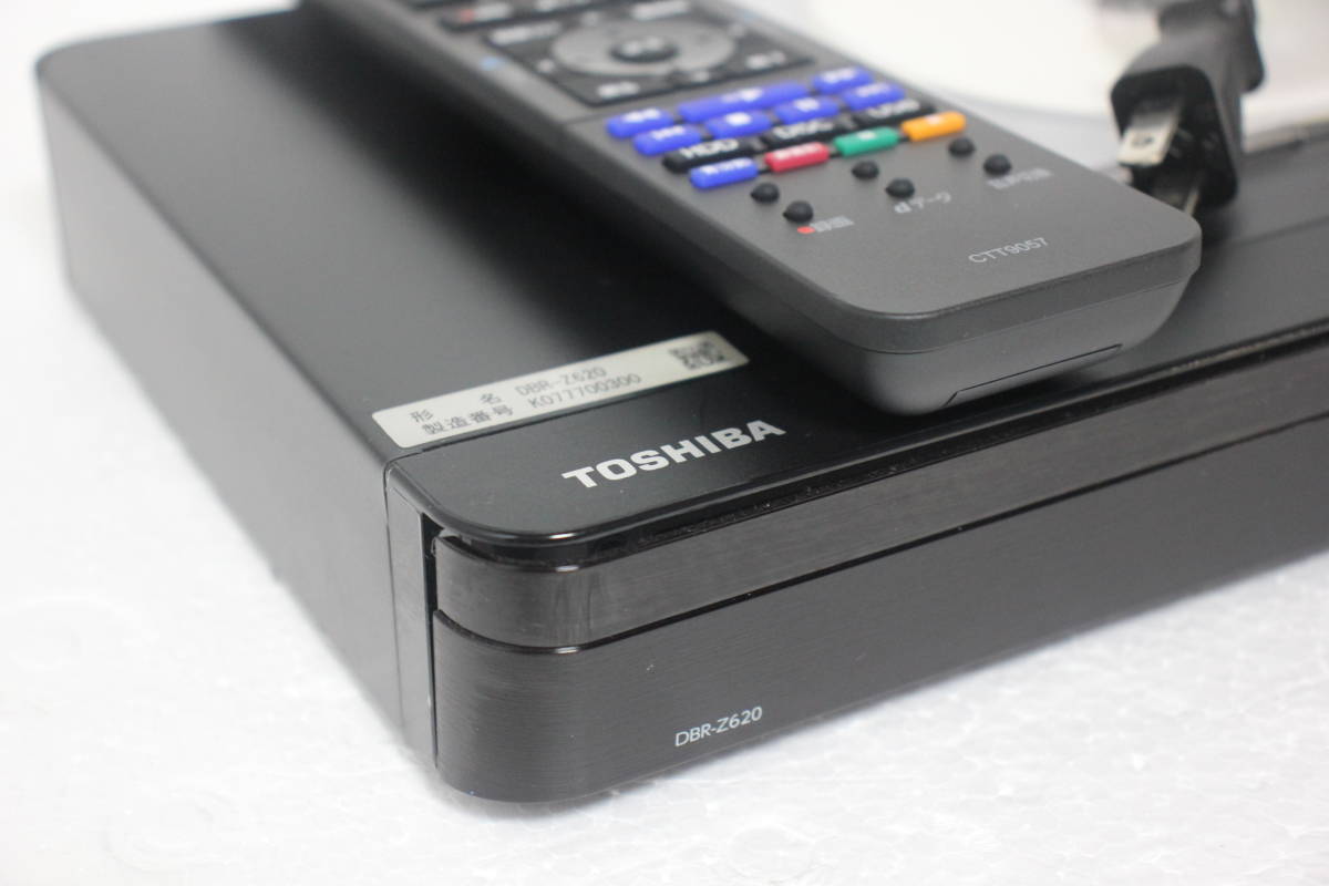 TOSHIBA REGZA DBR-Z620 2番組同時録画 HDD(1TB)&ブルーレイ TOSHIBA REGZA DBR-Z620 2番組同時録画 HDD(1TB)&ブルーレイ
