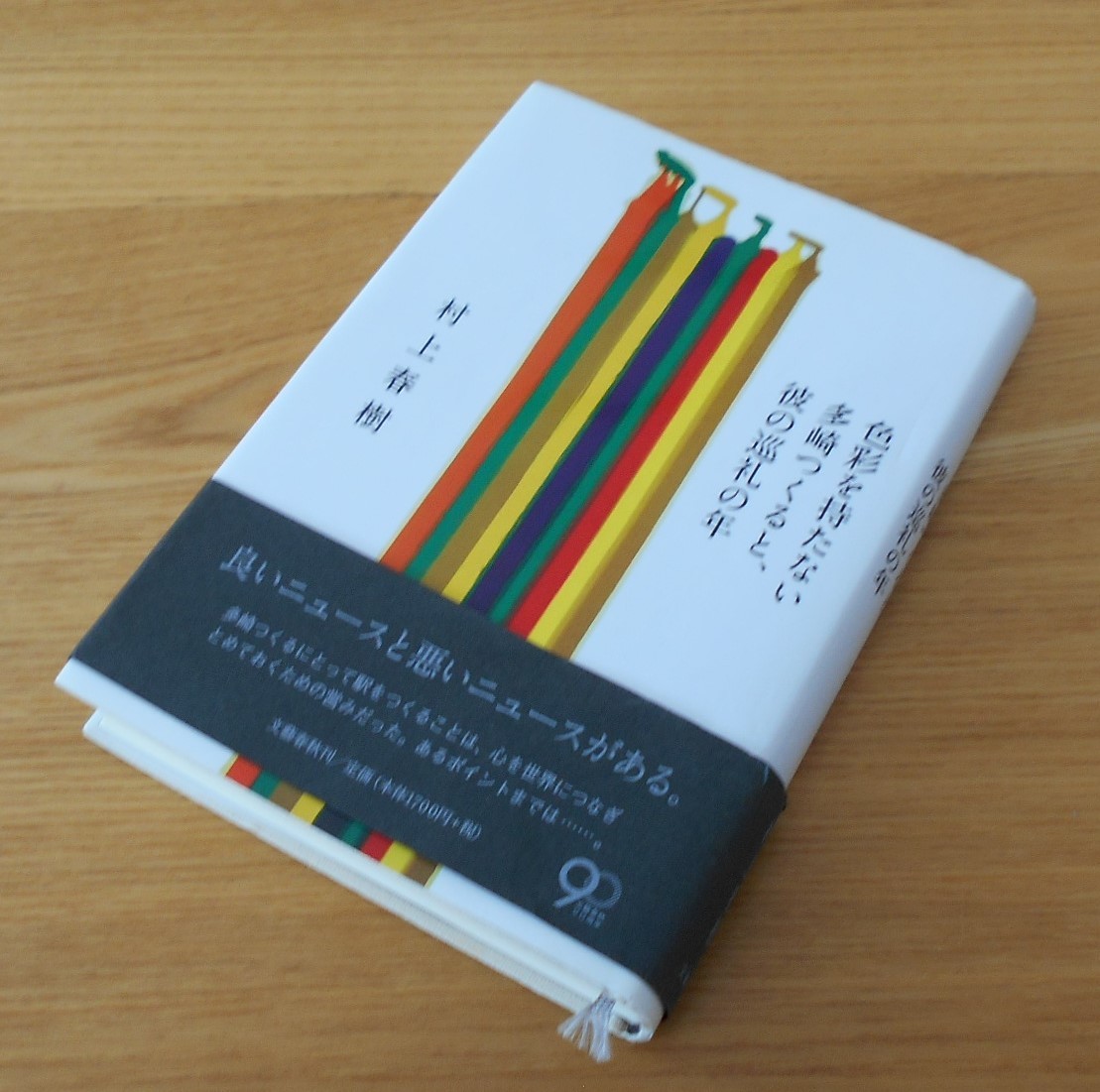 ■村上春樹【色彩を持たない多崎つくると、彼の巡礼の年】帯付/単行本/2013年初版/文藝春秋/定価1,700円＋税♪_画像1