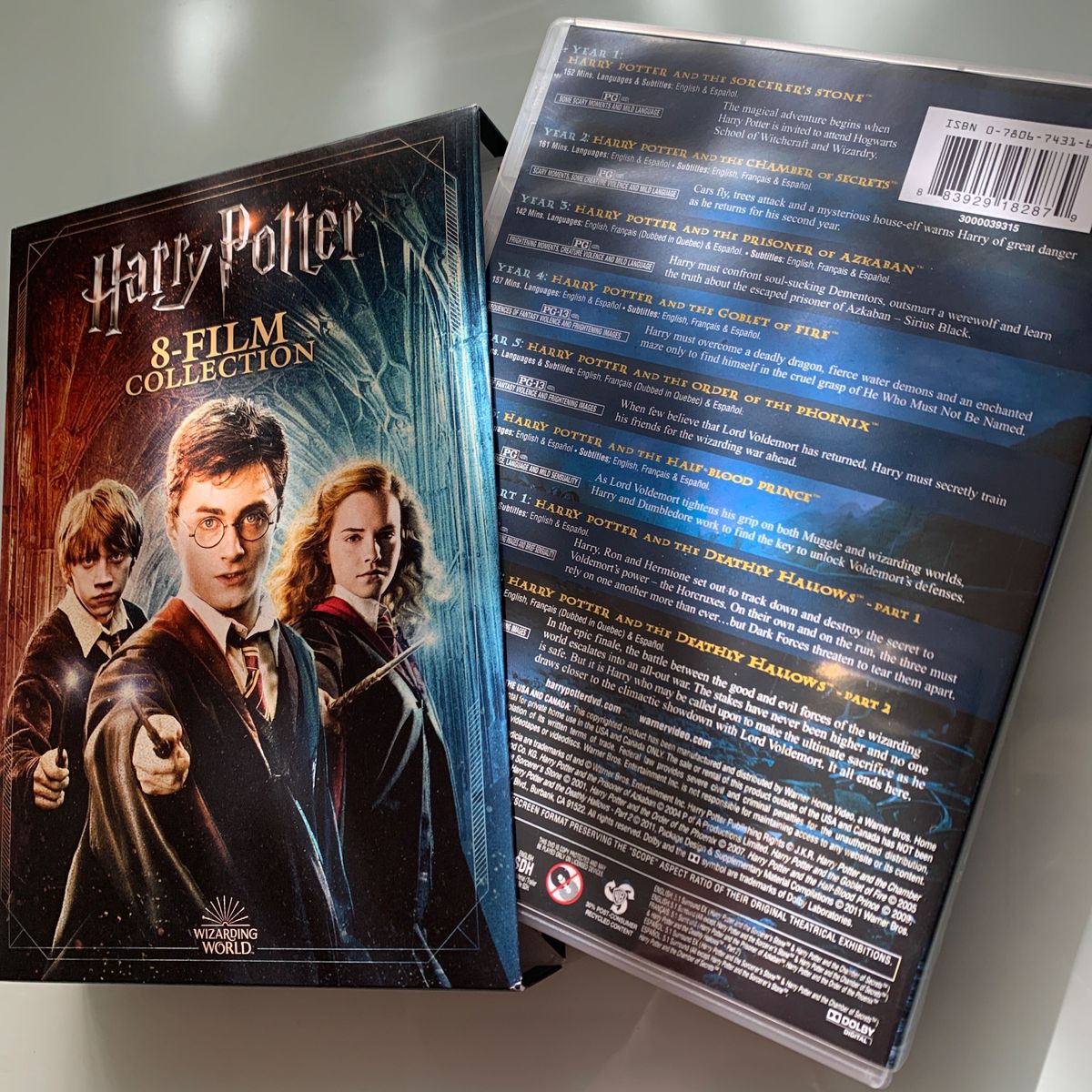  HARRY POTTER: THE COMPLETE COLLECTION YEARS 1-7並行輸入
