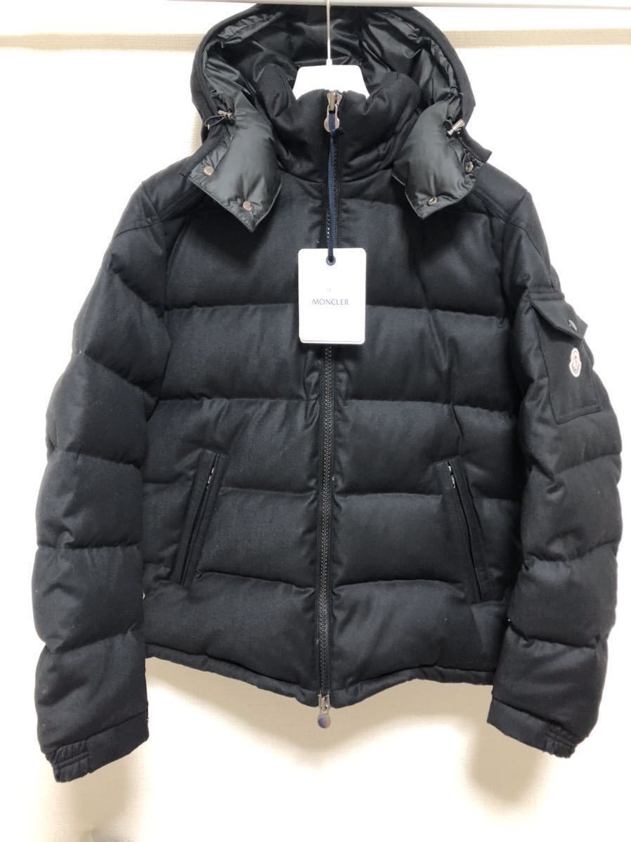 送料無料 未使用 MONCLER MONTGENEVRE 5 モンクレール ブラック ダウンジャケット モンジュネーブル 正規品 定価328900円 ダウン_画像1