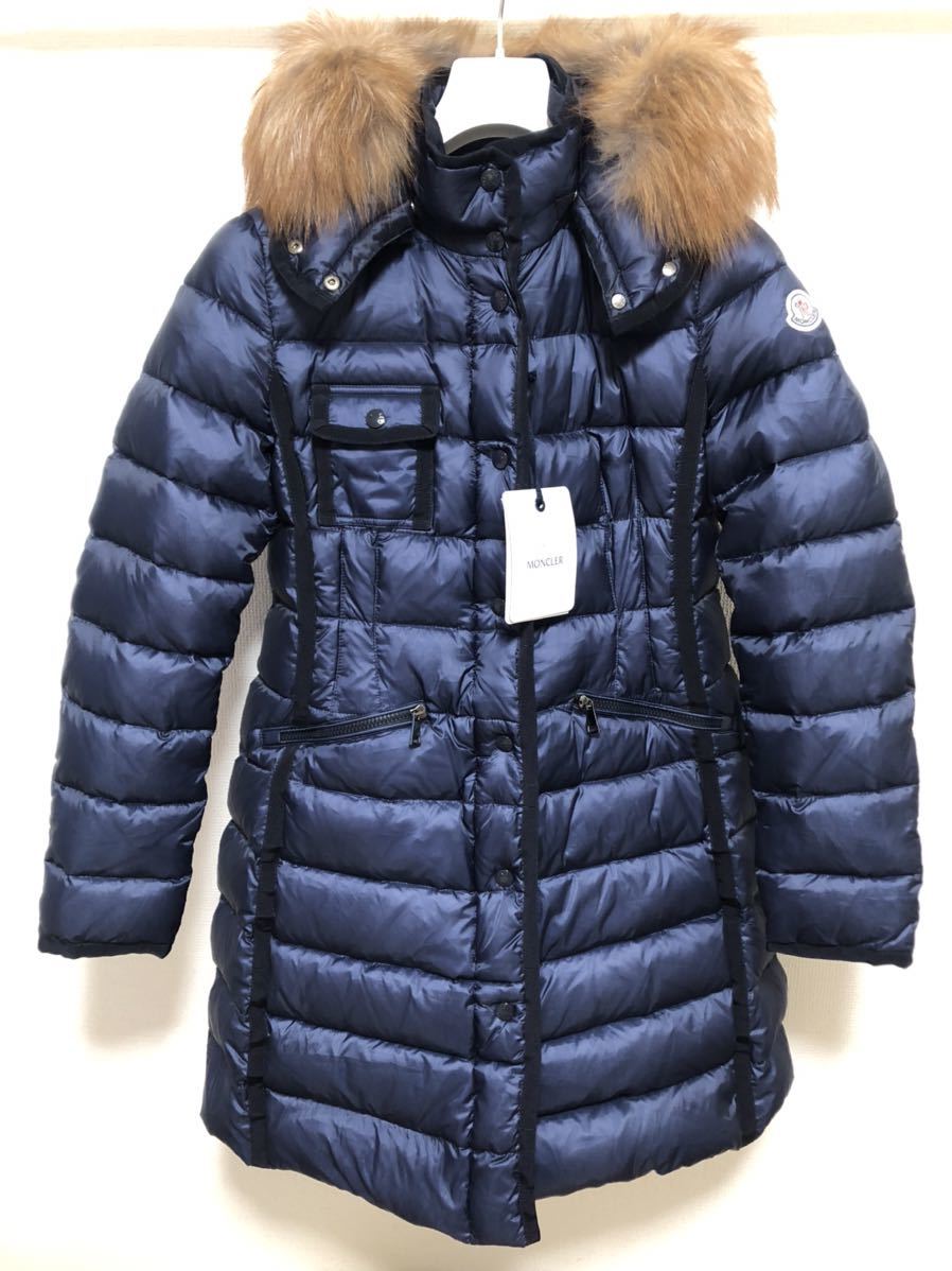 絶版モデル 未使用 MONCLER HERMIFUR モンクレール エルミファー ネイビー 3 ダウンジャケット ダウン コート 正規品 国内定価368500円 ♪