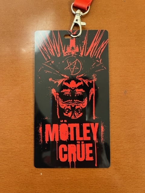 ★★★　Motley Crue　モトリークルー　日本公演　11/3　Kアリーナ横浜　VIPチケット特典　VIPラミネートパス＆ストラップ　★★★_画像3