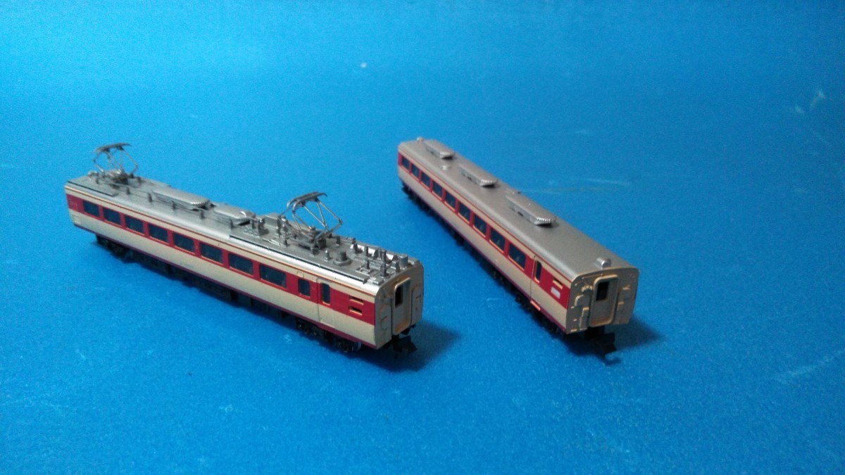 TOMIX 特急電車 モハ485 モハ484 2両セット トレーラー車 キレイです 初期形 旧製品 国鉄色_画像9