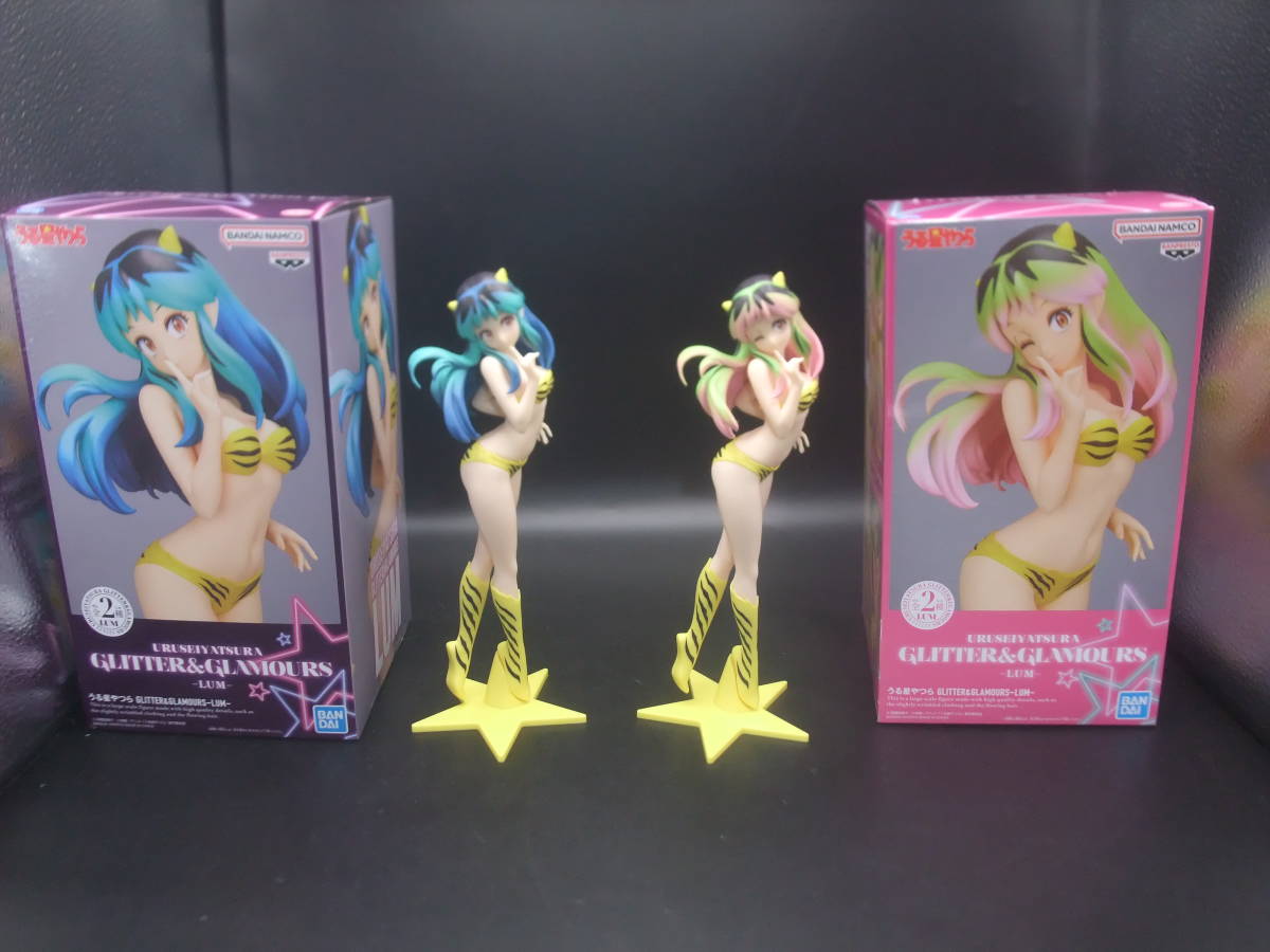  Urusei Yatsura Ram Chan figure set GLITTER&GLAMOURS LUM Relax time Ram 2