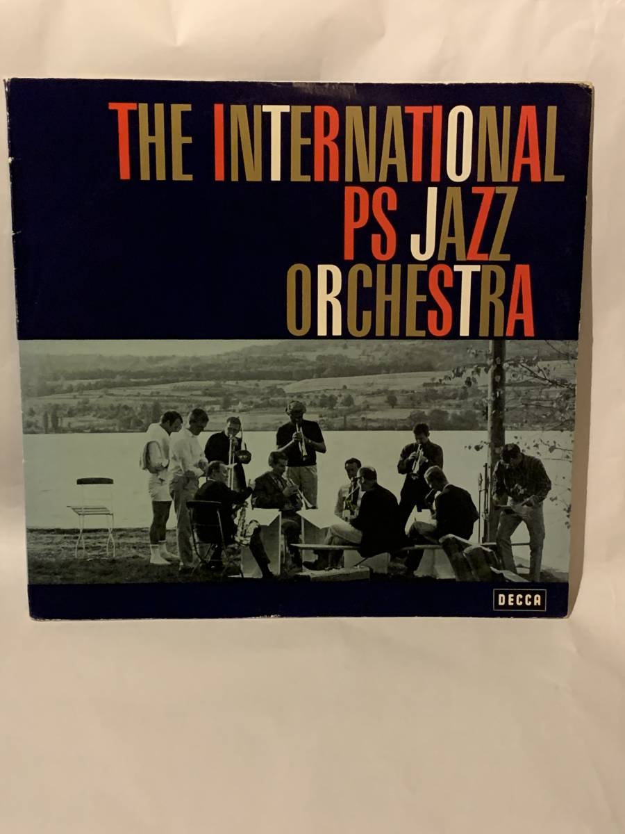 独　DECCA オリジナル　内溝　The International PS Jazz Orchestra 、SLK 16 433-P　George Gruntz、Jacques Pelzer、Henri Texier_画像1