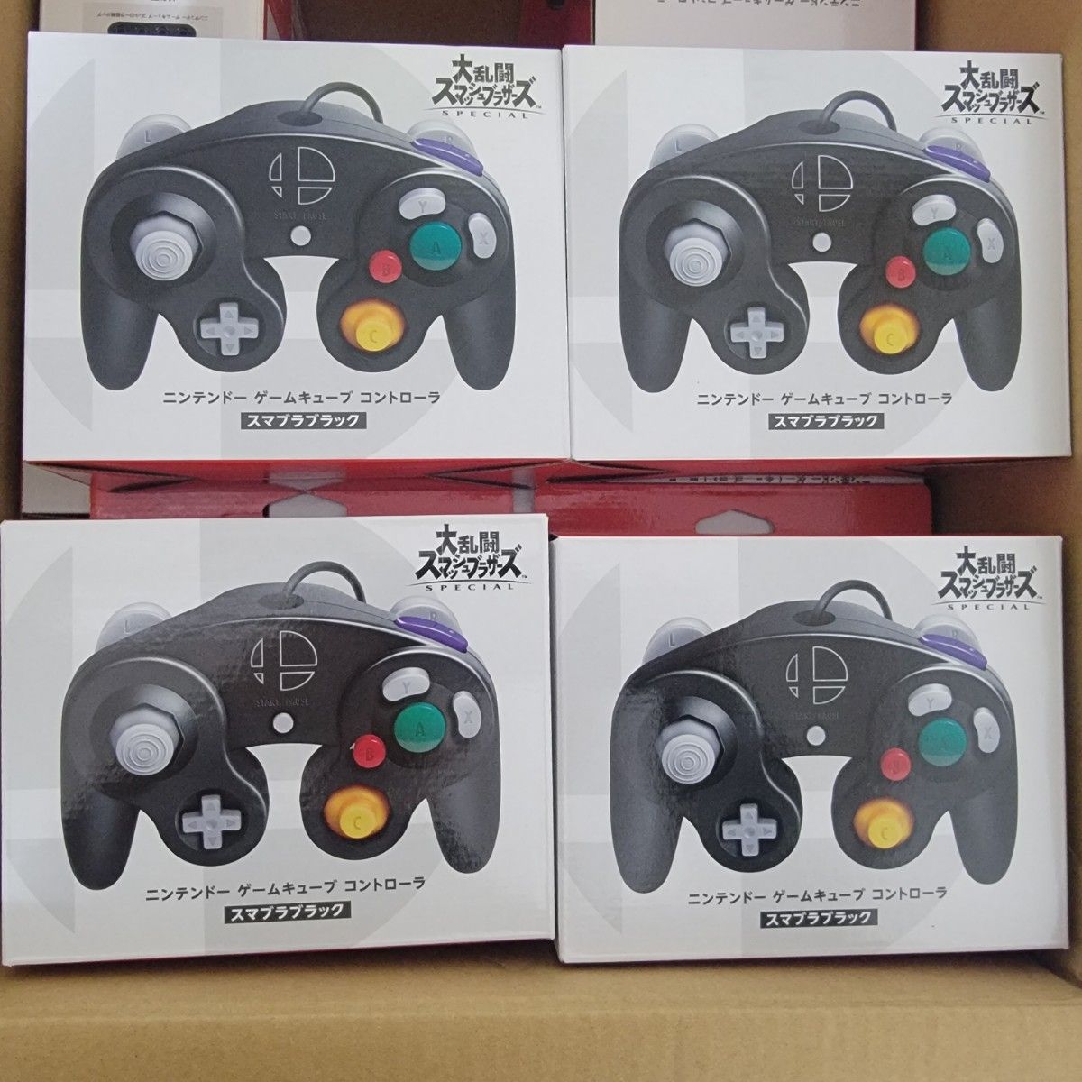 新品未開封 ゲームキューブコントローラー スマブラ 4個|Yahoo