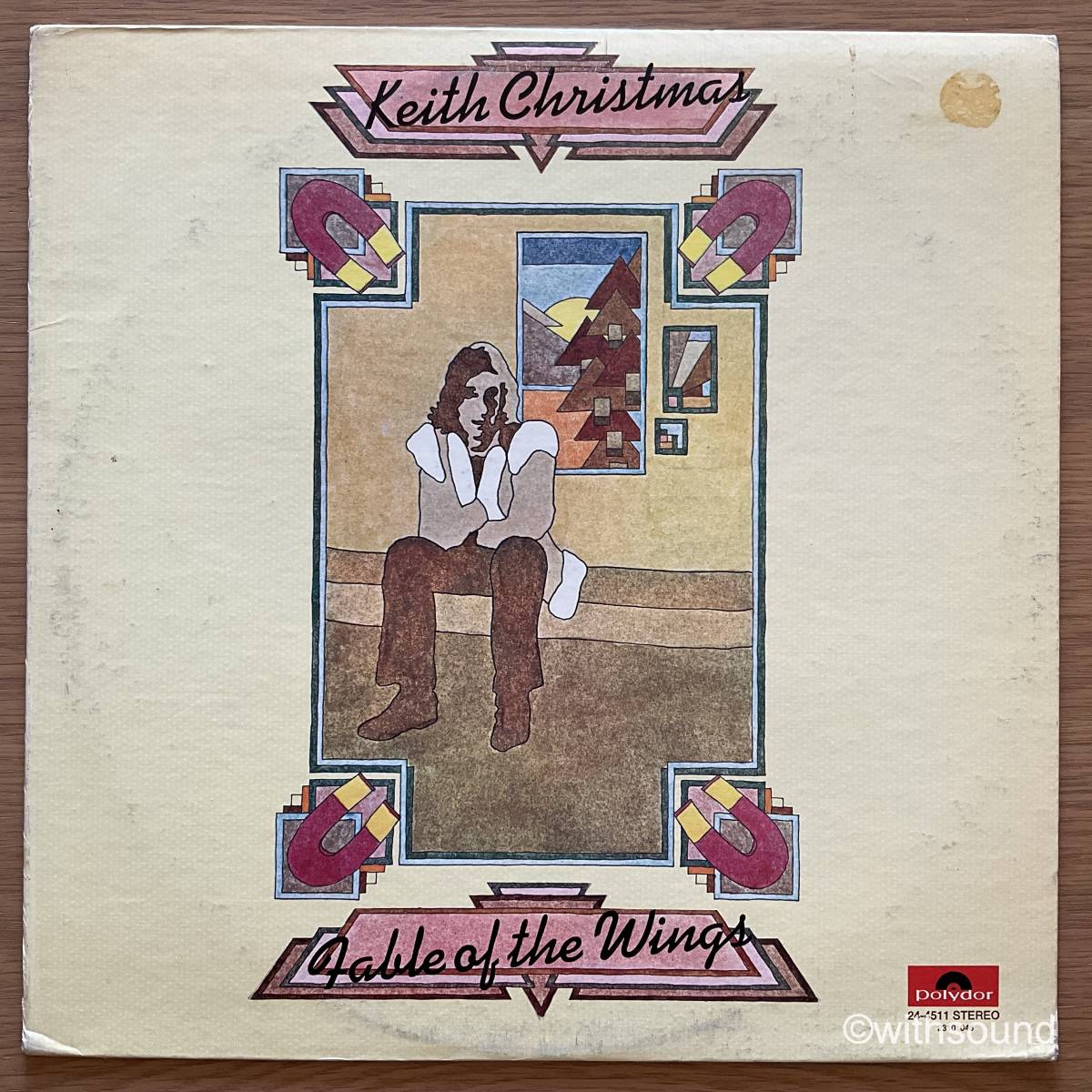 KEITH CHRISTMAS Fable Of The Wings US LP 1970 POLYDOR 24-4511_画像1
