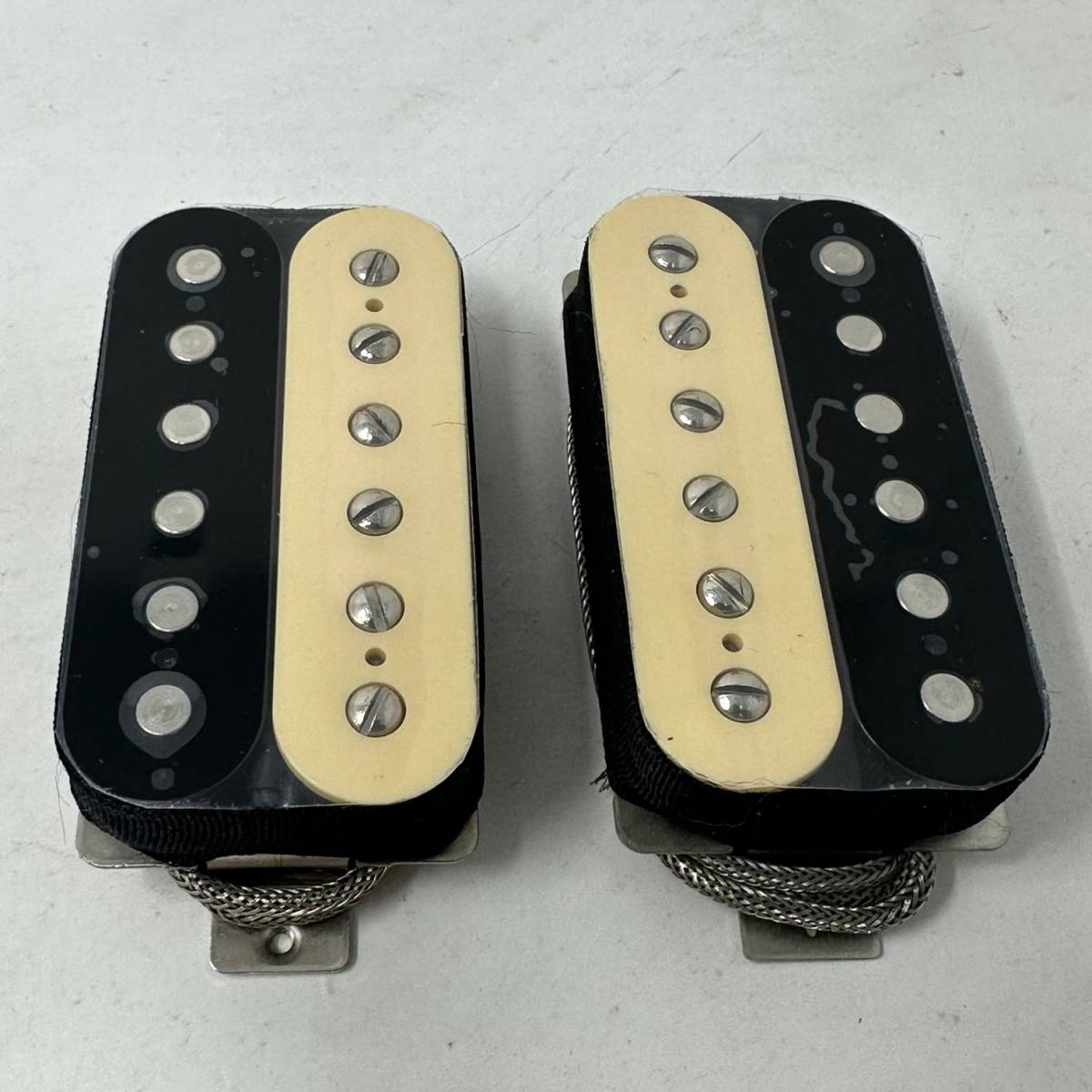 未使用 Lollar Imperial Humbucker Zebra インペリアル ゼブラ セット 2022年製 Tak リバースゼブラ 付属品付_画像6